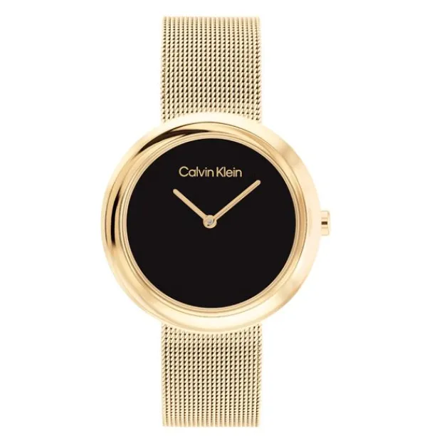 Calvin Klein Twisted Bezel Naisten Kello CK25200012 Best Sale