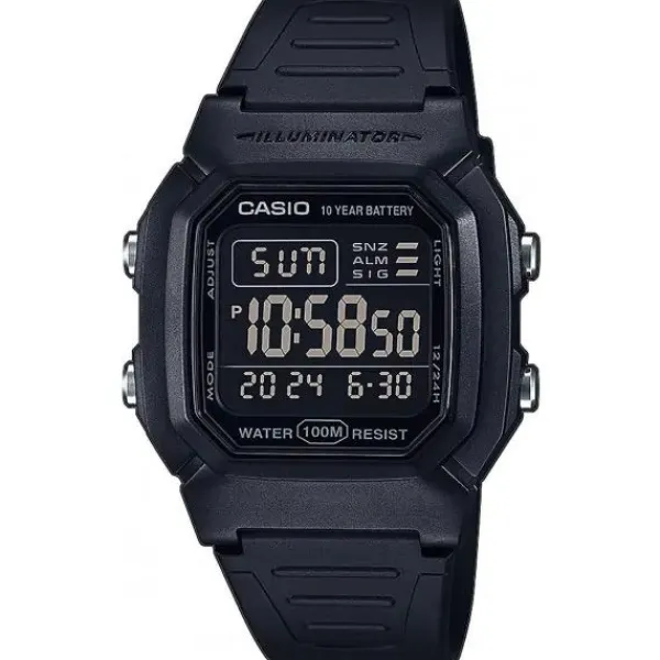 Casio Collection Miesten Kello W-800H-1BVES Fashion