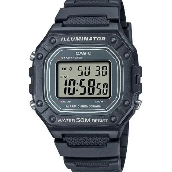 Casio 43mm 3224 Miesten Kello W-218H-8AVEF Flash Sale