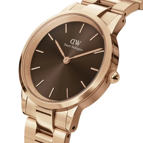 Daniel Wellington Iconic Link Amber Kello DW00100460 Best Sale