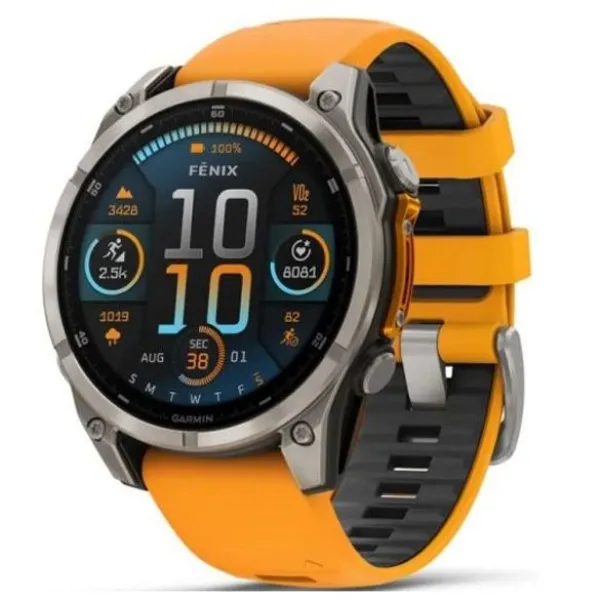 Garmin Fenix 8 Amoled Sapphire Titanium 47 Mm älykello 010-02904-11 Discount