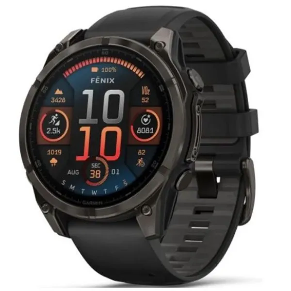 Garmin Fenix 8 Amoled Sapphire Titanium 47 Mm  älykello 010-02904-21 Discount