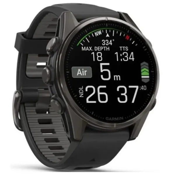 Garmin Fenix 8 Amoled Sapphire Titanium 43 Mm älykello 010-02903-21 Hot