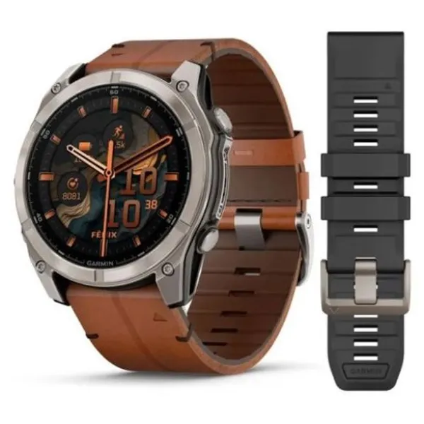 Garmin Fenix 8 Amoled Titanium 51 Mm älykello 010-02905-40 Flash Sale