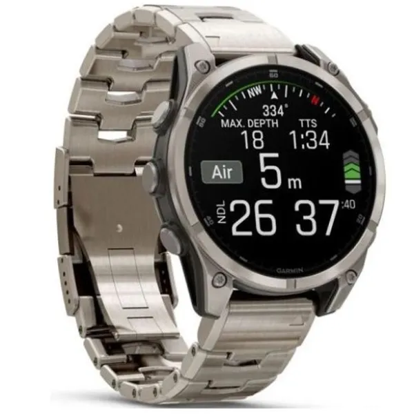 Garmin Fenix 8 Amoled Titanium 47 Mm älykello 010-02904-40 Discount