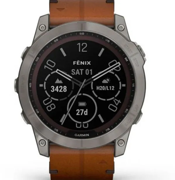 Garmin Fenix 7x Sapphire Solar Kello 010-02541-19 New