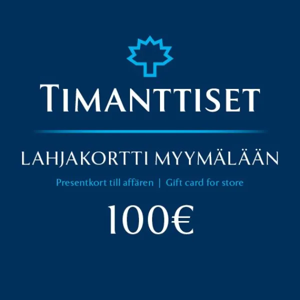 Lahjakortti Myymälään 100 € New