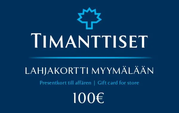 Lahjakortti Myymälään 100 € New