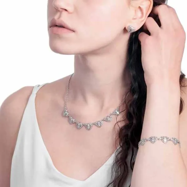 Lumoava Bella Hopeakorvakorut 5418 00 000 New