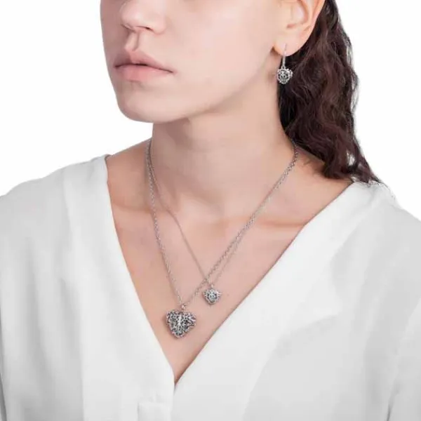 Lumoava Bella Hopeakorvakorut 5518 20 000 Store
