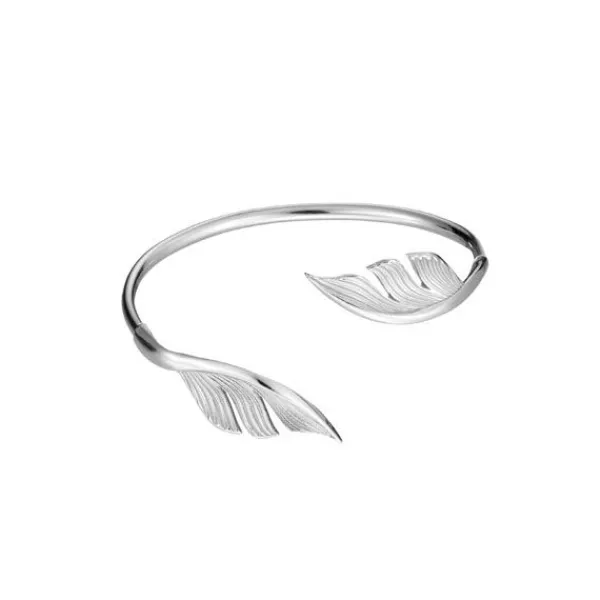 Lumoava Höyhen Hopearanneketju/koru L53208000640 Flash Sale