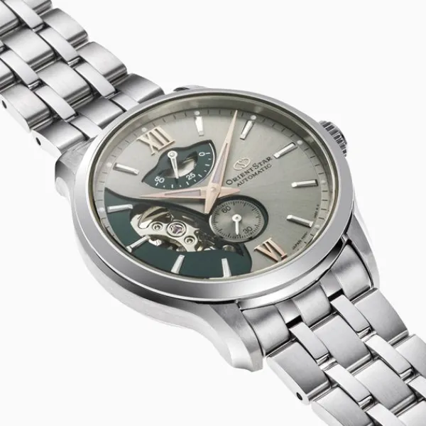 Orient Star Layered Skeleton Miesten Kello RE-AV0B09N Hot