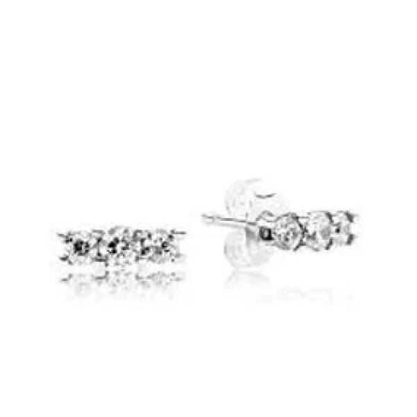 Pandora Hopeakorvakorut 290725CZ Best Sale