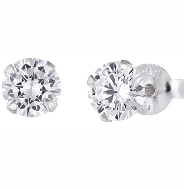 Plus Hopeakorvakorut ROUND 5MM New