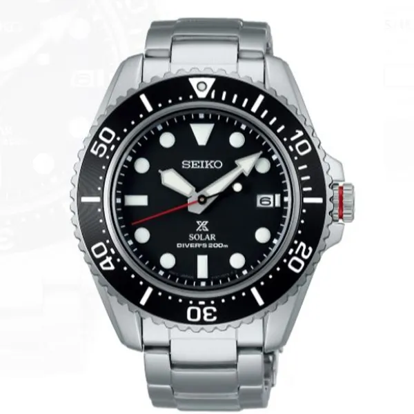 Seiko Prospex Diver's Solar 200M Miesten Kello SNE589P1 Best