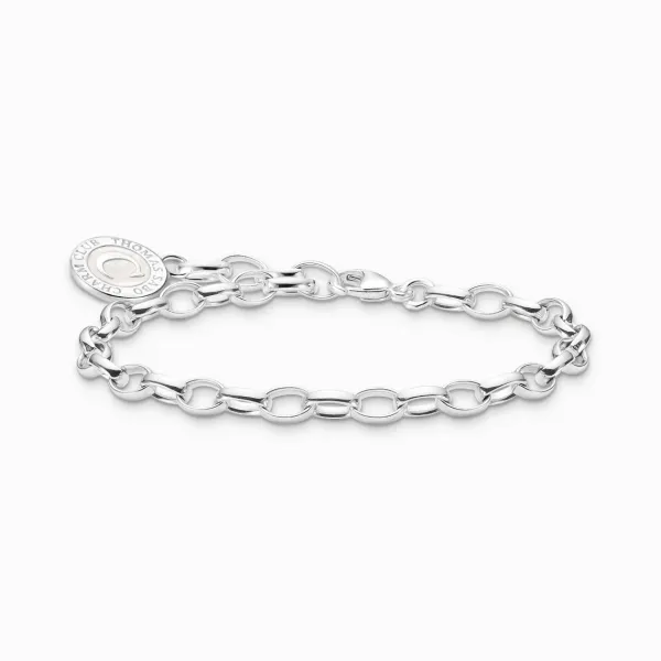 Thomas Sabo Charm Club Hopearanneketju/koru X0287-007-21-L Hot