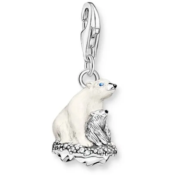 Thomas Sabo Charms Jääkarhut Hopeariipus 1911-691-7 New